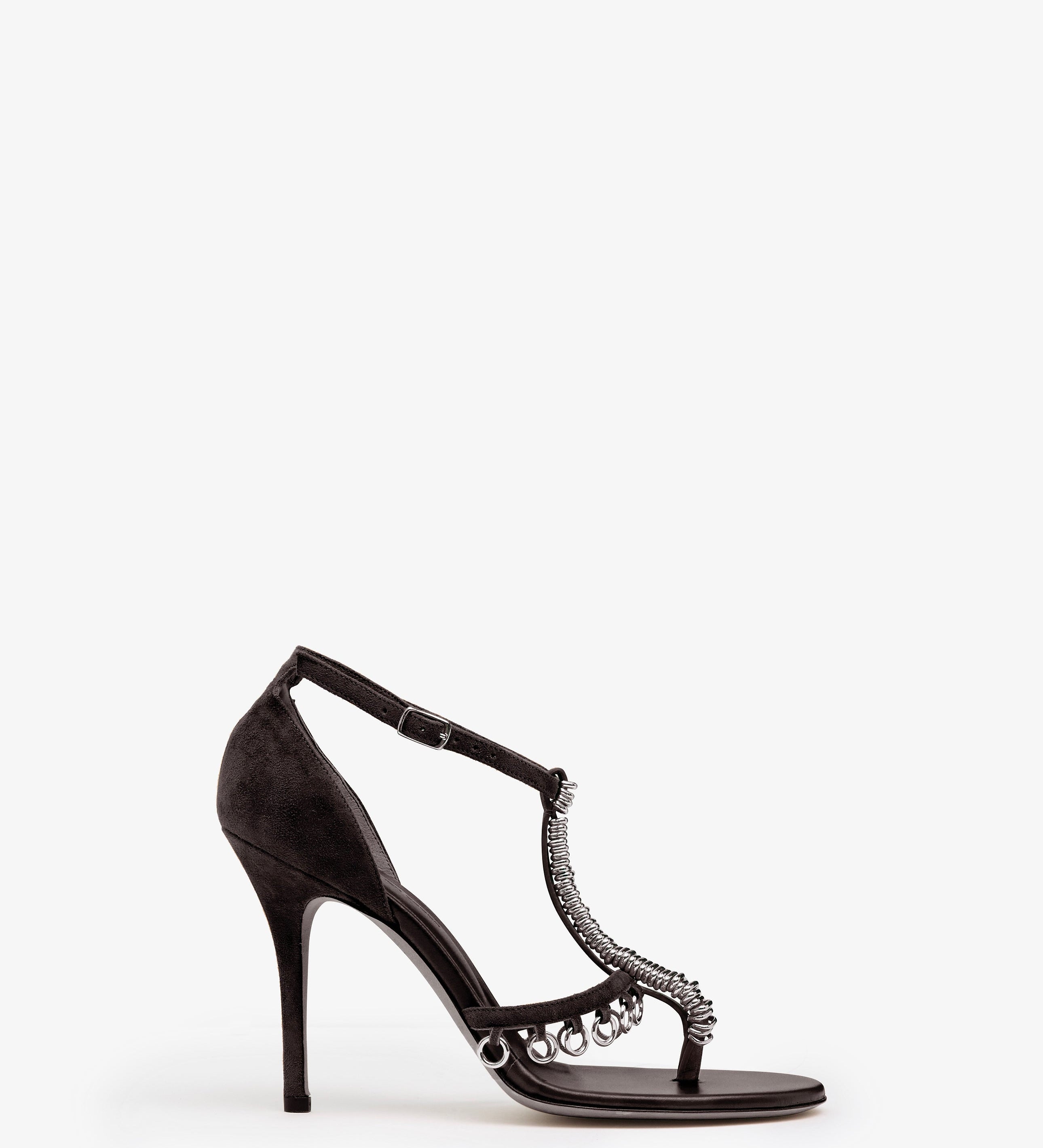 Christopher Esber - Ludo Pierced Suede Heel
