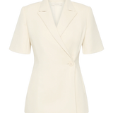 Faithfull - Enna Short Sleeve Blazer Beige