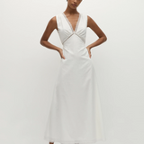 Faithfull - Denise Maxi Dress White