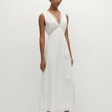 Faithfull - Denise Maxi Dress White