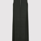 St. Agni - Sheer Silk Gauze Dress - Soot