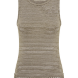 Faithfull - Maceio Top Walnut Stripe - Final Sale