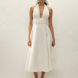 Faithfull - Bianca Midi Dress White