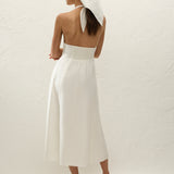 Faithfull - Bianca Midi Dress White
