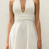 Faithfull - Bianca Midi Dress White