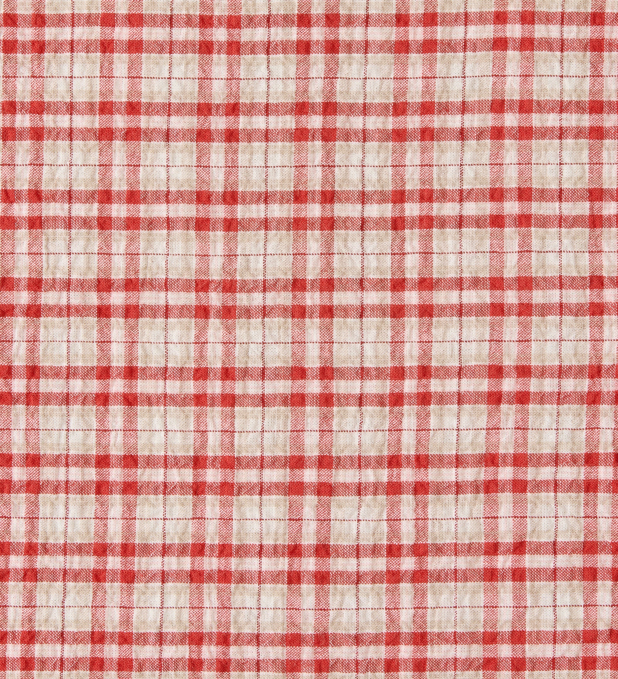 Faithfull - Eudora Midi Dress Vintage Red Check