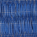 Faithfull - Leya Top Flor Check Cobalt