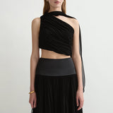 Posse - SOLENE TOP - BLACK