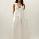 Faithfull - Juana Maxi Dress Valentina Broderie White
