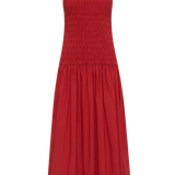 Faithfull - Sanchia Midi Dress Chilli