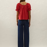 Faithfull - Jovita Top Red
