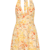 Faithfull - Mira Mini Dress Adeline Floral Yellow