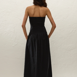Faithfull - Lia Maxi Dress Valentina Broderie Black