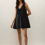 Faithfull - Juana Mini Dress Valentina Broderie Black