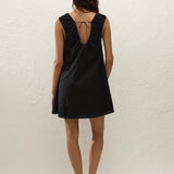 Faithfull - Juana Mini Dress Valentina Broderie Black