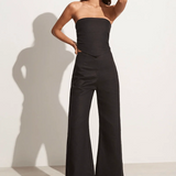 Faithfull - Ottavio Pants Plain Black - Final Sale