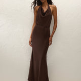 Faithfull - Izaro Maxi Dress Chocolate