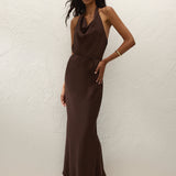 Faithfull - Izaro Maxi Dress Chocolate