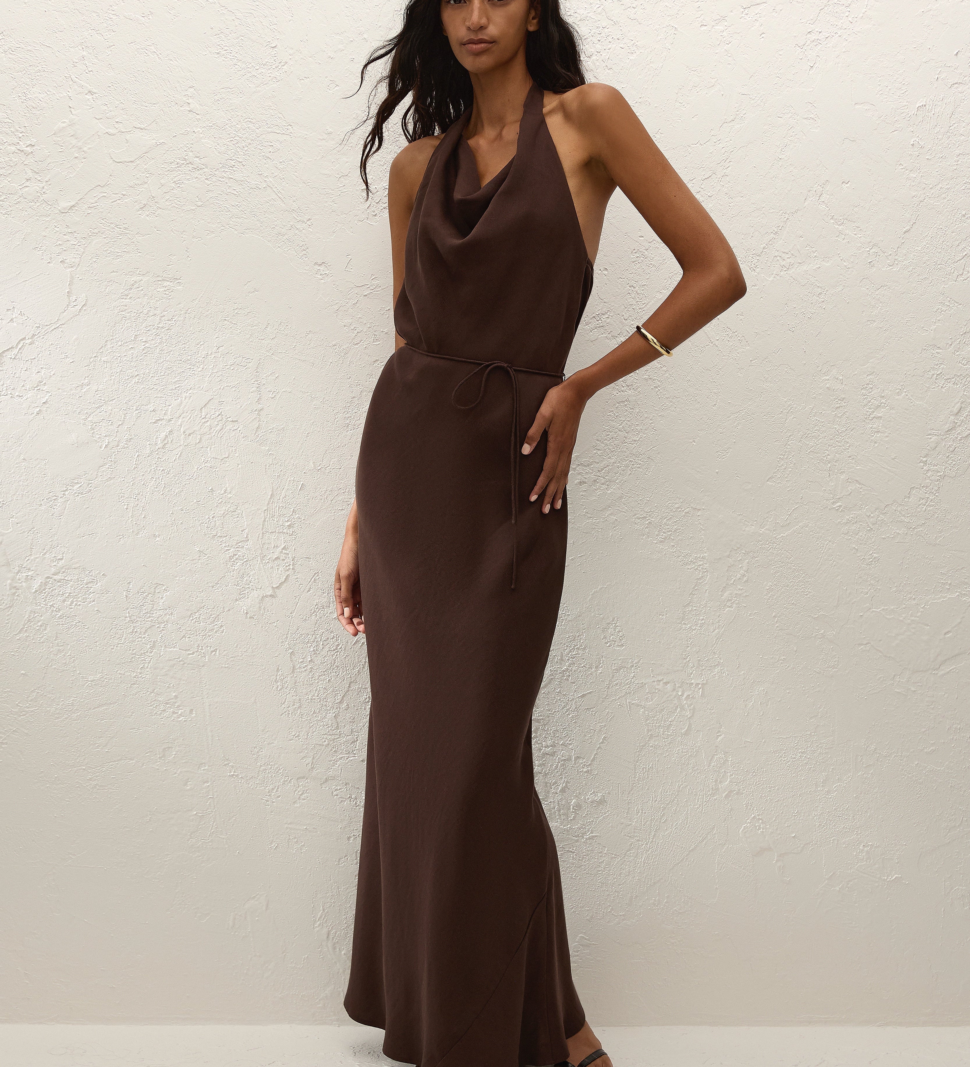 Faithfull - Izaro Maxi Dress Chocolate