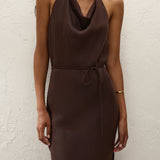 Faithfull - Izaro Maxi Dress Chocolate