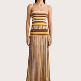 Faithfull - Citara Strapless Top Cocoa - Final Sale