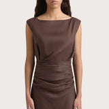 Faithfull - Adelia Maxi Dress Bistre - Final Sale