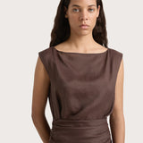 Faithfull - Adelia Maxi Dress Bistre - Final Sale