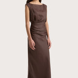 Faithfull - Adelia Maxi Dress Bistre - Final Sale