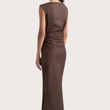 Faithfull - Adelia Maxi Dress Bistre - Final Sale