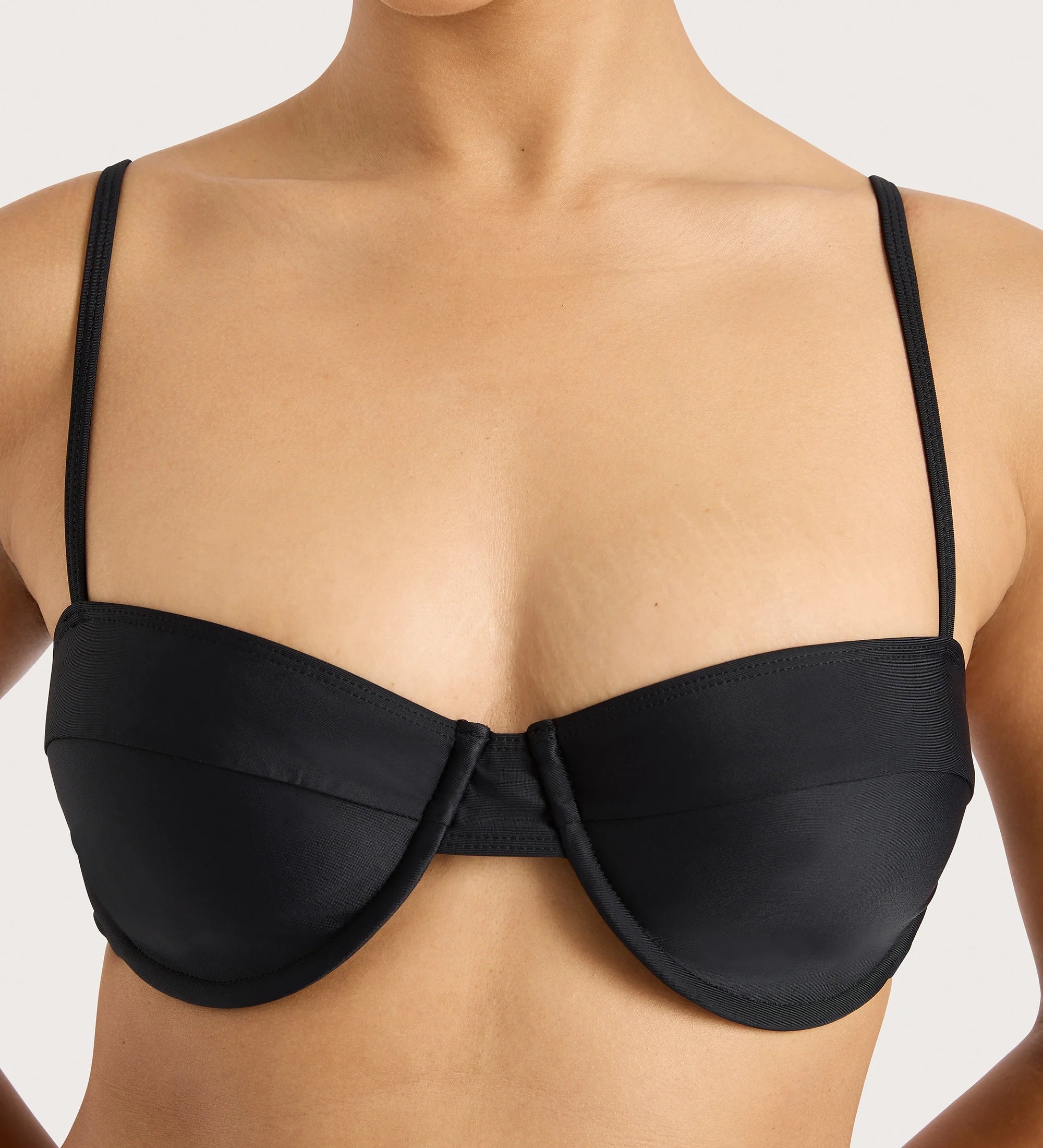 Faithfull - Farrah Bikini Top Black - Final Sale