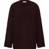 Faithfull - The Fisherman Knit Jumper Prune