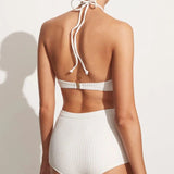 Faithfull - Liu Bikini Top Plain Off White - Final Sale