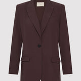 St. Agni - Classic Blazer - Port