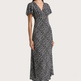 Faithfull - Boda Midi Dress Amaryllis Floral Black - Final Sale
