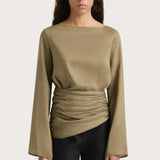 Faithfull - Adelia Top Khaki