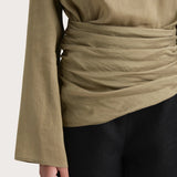 Faithfull - Adelia Top Khaki