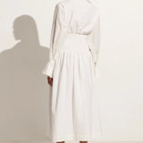 Faithfull - Cervo Midi Dress White