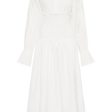 Faithfull - Cervo Midi Dress White