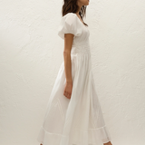 Faithfull - Sunniva Midi Dress White
