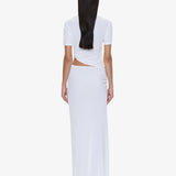 Christopher Esber - Bezel Quartz Ruched Tee