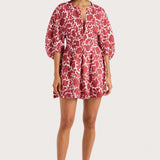 Faithfull - Soleil Mini Dress Heuchera Print - Final Sale