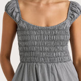 Faithfull - Amelie Midi Dress Gingham Black - Final Sale