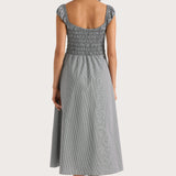 Faithfull - Amelie Midi Dress Gingham Black - Final Sale