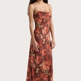 Faithfull - Zelie Midi Dress Rose