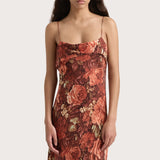 Faithfull - Zelie Midi Dress Rose