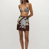 Faithfull - Karys Mini Wrap Skirt Mandraki Floral