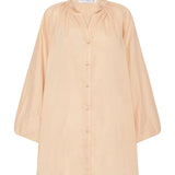 Faithfull - Lucita Smock Dress Plain Sand - Final Sale