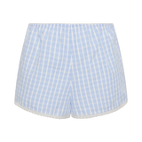 Faithfull - Lonny Short Paloma Check Light Blue White