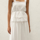 Faithfull - Dalila Top Fernanda Lace Antique White
