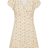 Faithfull - Alba Mini Dress Hazy Rose Canary
